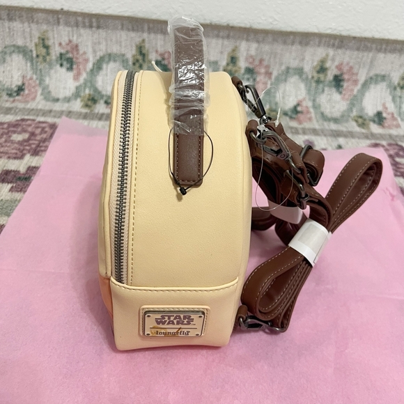 🎯 Loungefly Star Wars Tatooine Mini Backpack NWT - Picture 6 of 16
